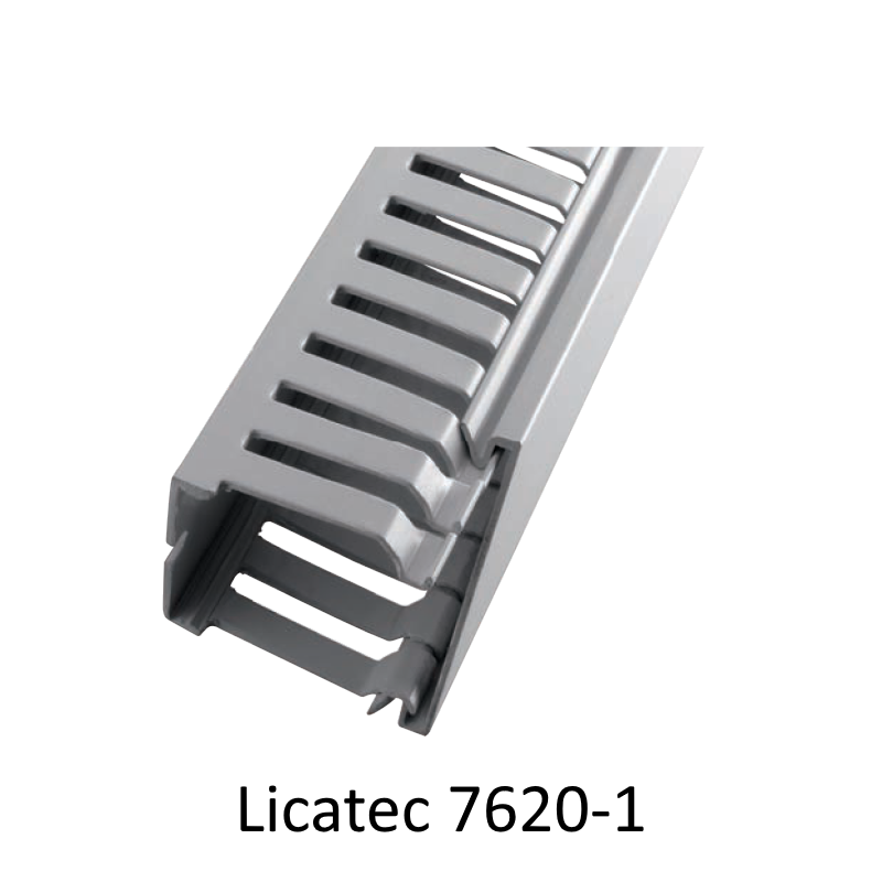 Licatec 7620-1 Terminal DIN Verdrahtungskanal