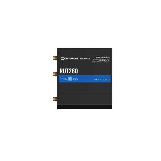 Teltonika RUT260 LTE 4G Cat 6 Mobilfunk Router