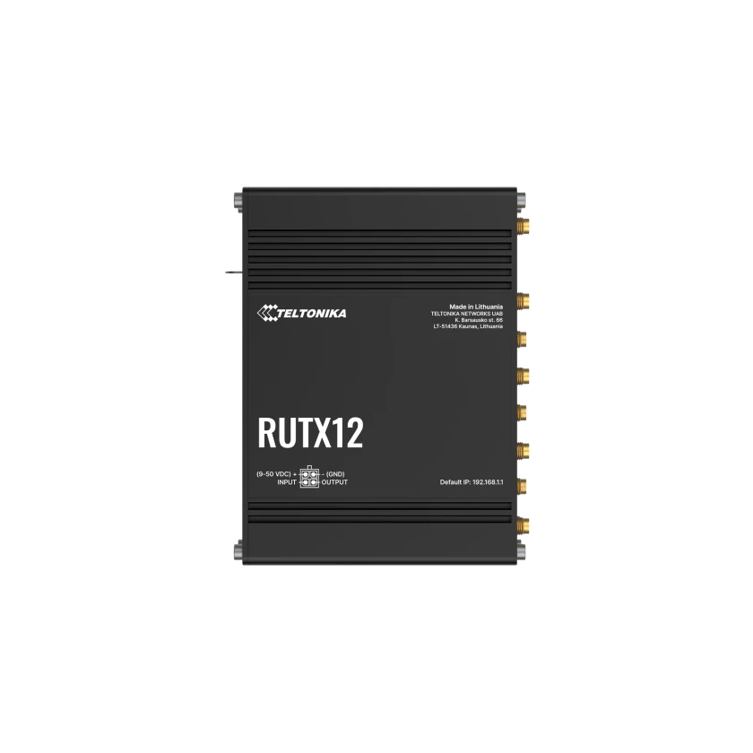 Teltonika RUTX12 Dual-LTE 4G Cat6 industrieller Mobilfunk Router