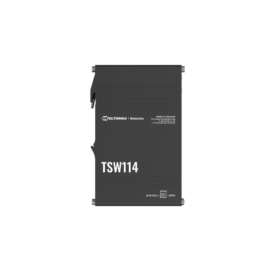 Teltonika TSW114 Gigabit DIN-Hutschiene Ethernet Switch