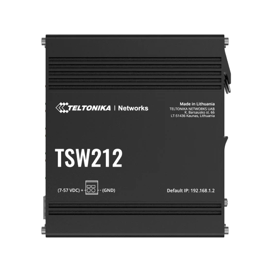 Teltonika TSW212 Managed Ethernet Switch 8-Port SFP