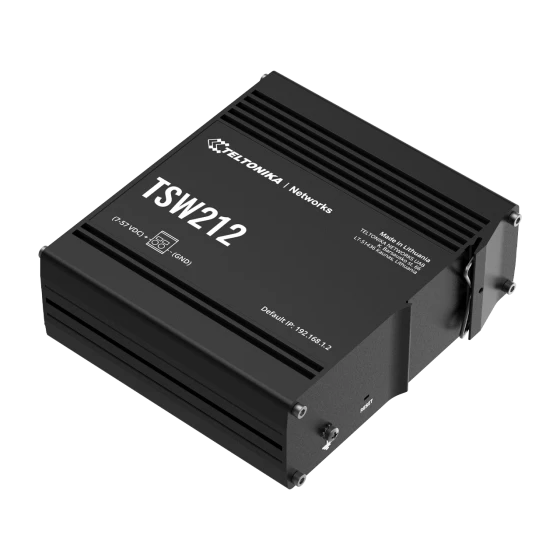 Teltonika TSW212 Managed Ethernet Switch 8-Port SFP