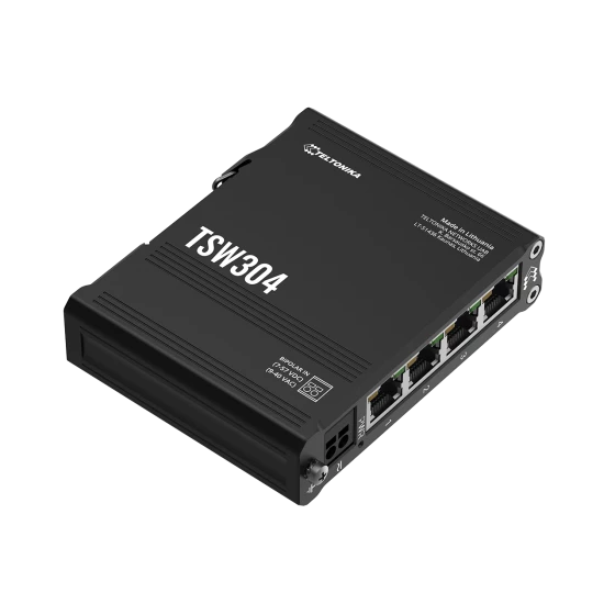 Teltonika TSW304 unmanaged Ethernet Gigabit Switch 4-Port