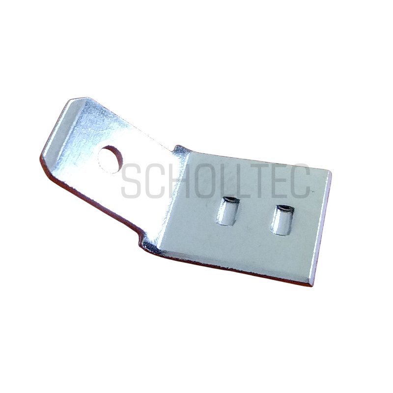 Elpress 2402-001500 B0457HO-ST-NI Steckzunge 45° Flachstecker 6,3 x 0,8 mm