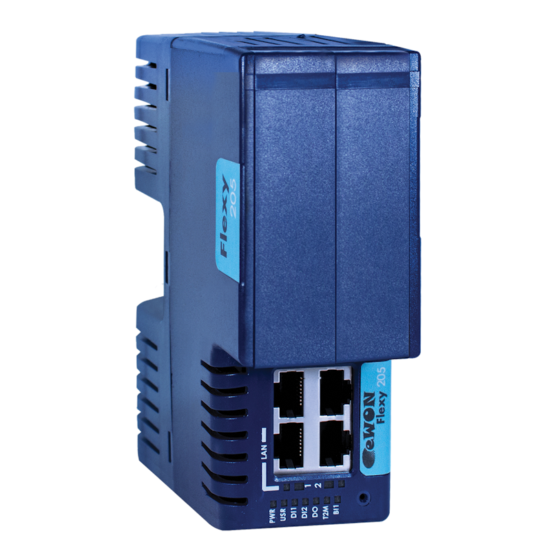 EWON Flexy 205 Basis, M2M-Router, WAN, LAN - FLEXY205 – Scholltec GmbH