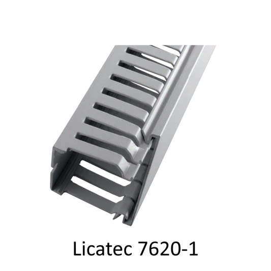 Licatec 7620-1 Terminal DIN Verdrahtungskanal