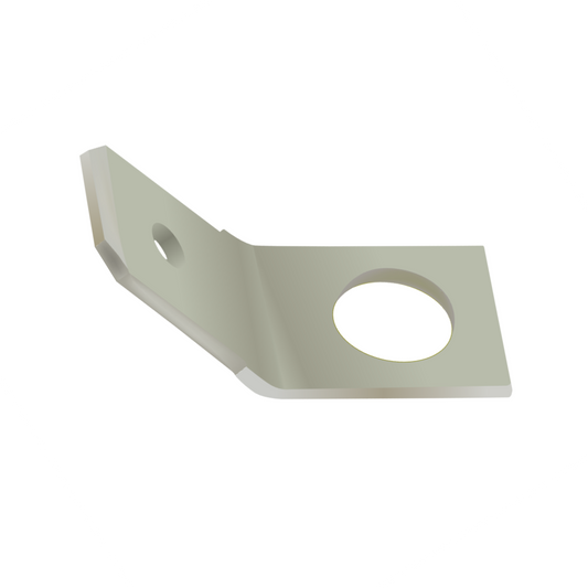 male terminal 6,3x0,8 M4 steel plated-nickel angeld 45 degree