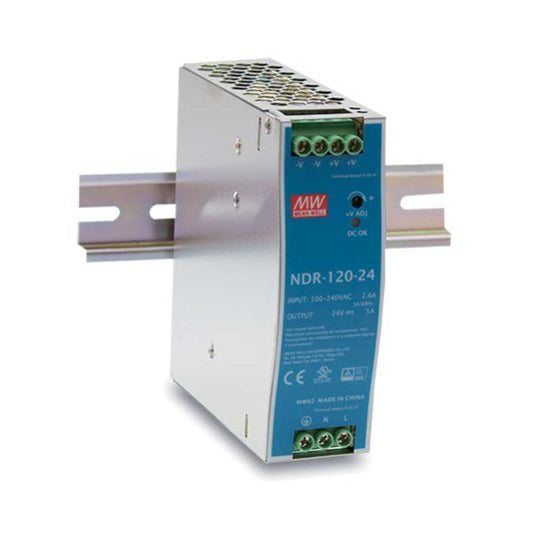 MEAN-WELL NDR -120-24 Hutschienen Netzteil 120W 24V