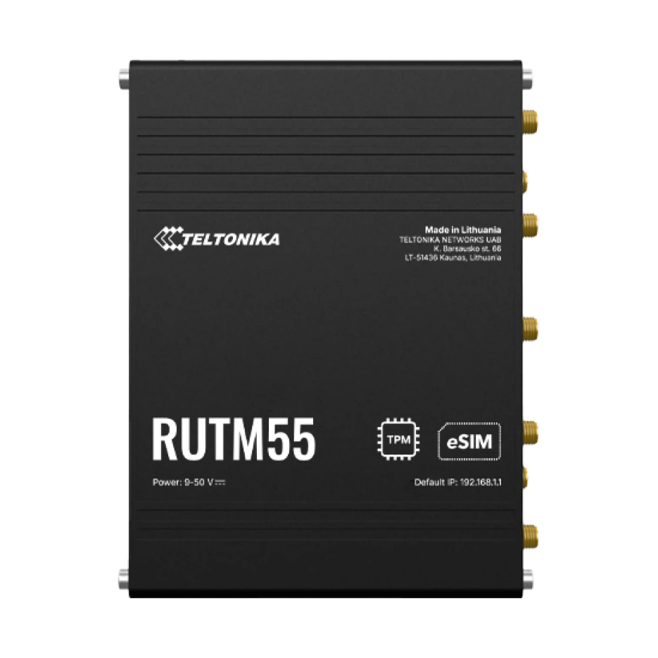 Teltonika RUTM55 5G industrieller Router RS232 RS485