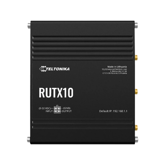 Teltonika RUTX10 Wi-Fi Ethernet Router BT Bluetooth