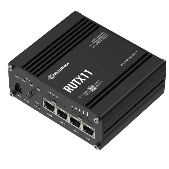 Teltonika RUTX11 industrieller Mobilfunk LTE Router