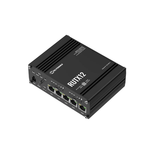 Teltonika RUTX12 Dual-LTE 4G Cat6 industrieller Mobilfunk Router