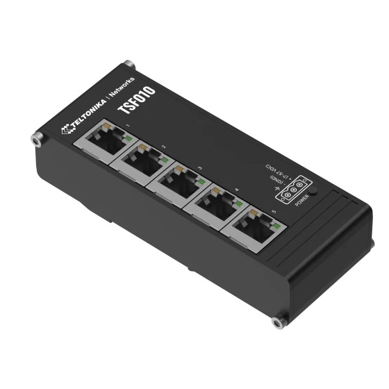 Teltonika TSF010 flacher Ethernet Switch