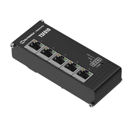 Teltonika TSF010 flacher Ethernet Switch
