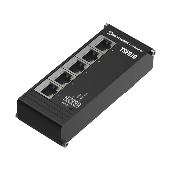 Teltonika TSF010 flacher Ethernet Switch
