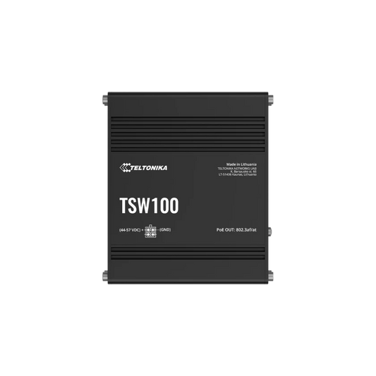 Teltonika TSW100 industrieller PoE+ Ethernet Switch